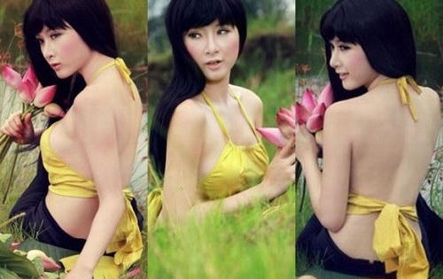 Khai thác nét gợi cảm của áo yếm: Nghệ thuật hay phông văn hoá kém? Khai thác nét gợi cảm của áo yếm: Nghệ thuật hay phông văn hoá kém?