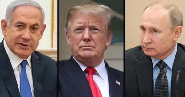 Mối quan hệ tay 3: Netanyahu, Trump và Putin Mối quan hệ tay 3: Netanyahu, Trump và Putin
