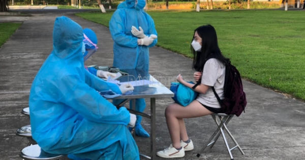 Sư đoàn 390 tiếp nhận, cách ly 198 công dân trở về từ Mỹ