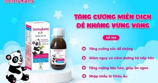 Sản phẩm Thực phẩm bảo vệ sức khỏe IMMUKANS quảng cáo sai luật