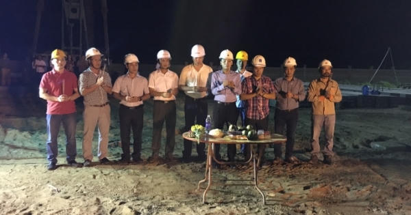 Sóc Trăng: Phát búa đầu xuân nhà máy nhiệt điện Long Phú 1