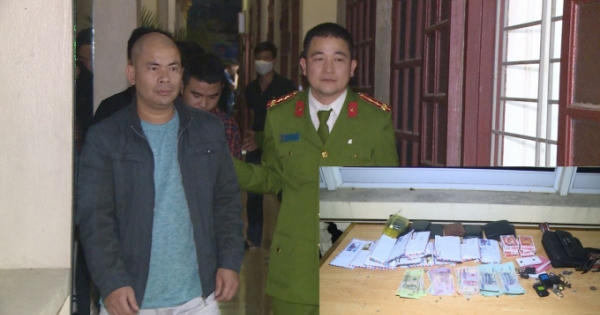 Bắt quả tang 15 "con bạc" đang sát phạt nhau trong căn nhà bỏ hoang