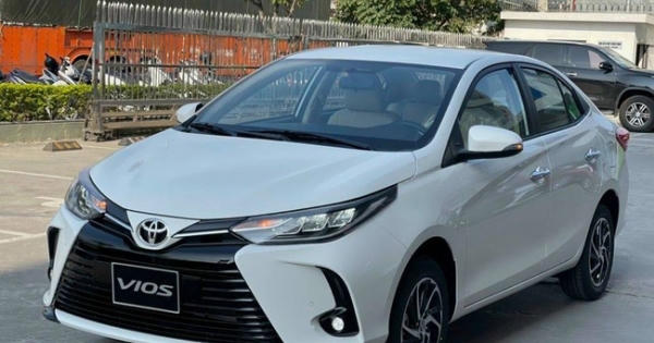 Bảng giá xe Toyota tháng 1/2022: Toyota Vios hút khách với nhiều chương trình ưu đãi