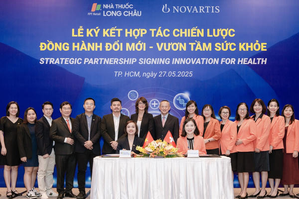 Long Châu hợp tác cùng Novartis mang giải pháp y khoa tiên tiến hàng đầu thế giới đến với người bệnh tại Việt Nam