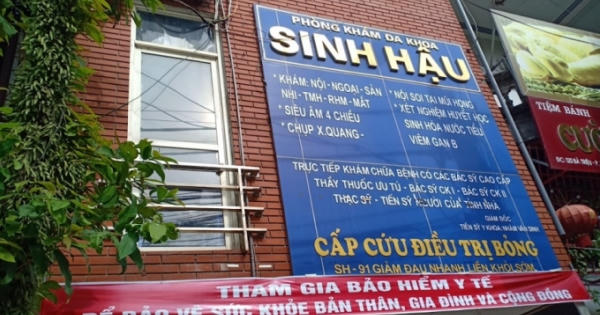 Vĩnh Phúc: Phạt 80 triệu, tước giấy phép hoạt động phòng khám đa khoa Sinh Hậu