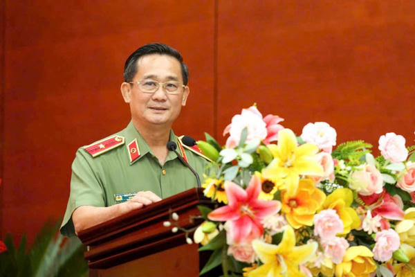 Công bố quyết định thăng cấp bậc hàm Thiếu tướng cho Giám đốc Công an tỉnh Tây Ninh
