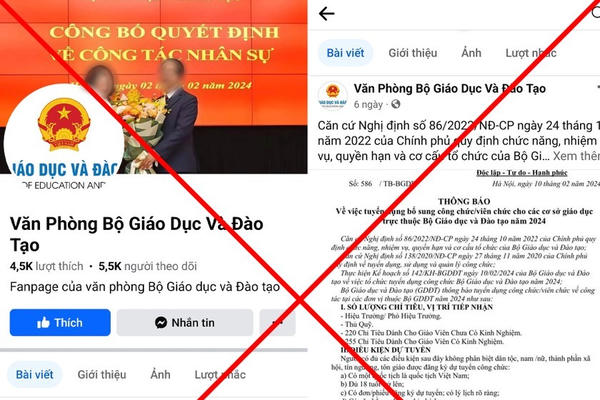 Bộ GD&ĐT cảnh báo 'bẫy' lừa đảo mới