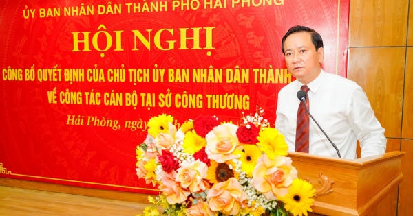 Hải Phòng có tân Giám đốc Sở Công thương