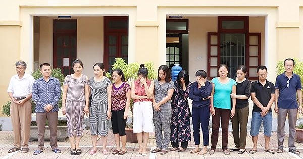 Triệt phá đường dây lô đề do 7 phụ nữ cầm đầu