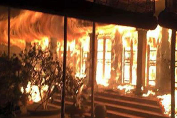 Cháy chùa ở Hưng Yên, phát hiện người đàn ông cùng bức thư tuyệt mệnh