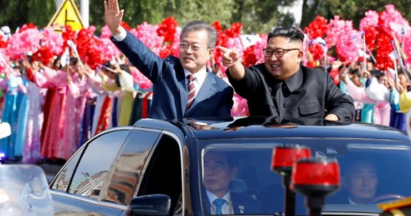 Những hình ảnh ấn tượng tại Thượng đỉnh Hàn - Triều