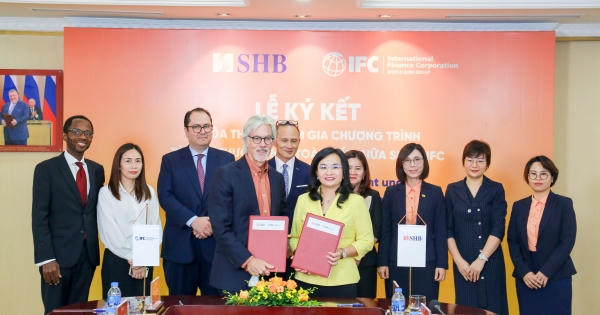 SHB tham gia Chương trình Tài trợ Thương mại Toàn cầu của IFC với hạn mức 75 triệu USD