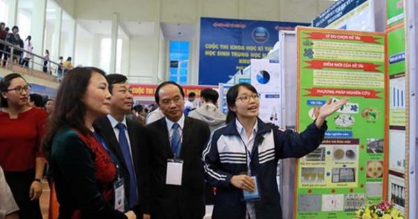 'Đãi cát tìm vàng' nhà sáng chế tương lai ngay trong trường học