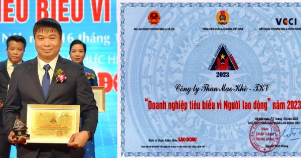 Công ty than Mạo Khê-TKV: “Doanh nghiệp tiêu biểu vì người lao động năm 2023” Công ty than Mạo Khê-TKV: “Doanh nghiệp tiêu biểu vì người lao động năm 2023”