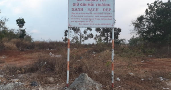 Nhếch nhác tuyến đường Vành đai phía Tây TP Buôn Ma Thuột