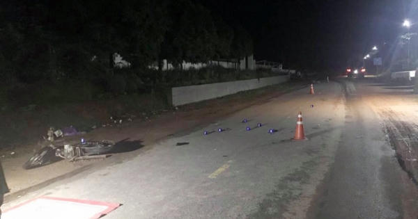 Hòa Bình: Va chạm giữa xe máy với đầu kéo, một người tử vong