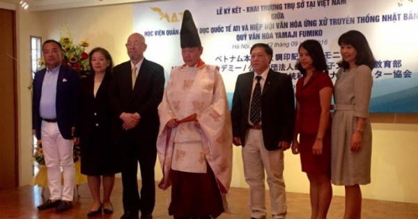 Hiệp hội Văn hóa ứng xử truyền thống Nhật Bản mở chi nhánh tại Việt Nam Hiệp hội Văn hóa ứng xử truyền thống Nhật Bản mở chi nhánh tại Việt Nam