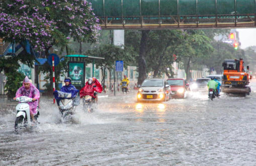 Mưa dông trên diện rộng sẽ xuất hiện tại nhiều tỉnh thành Bắc Bộ