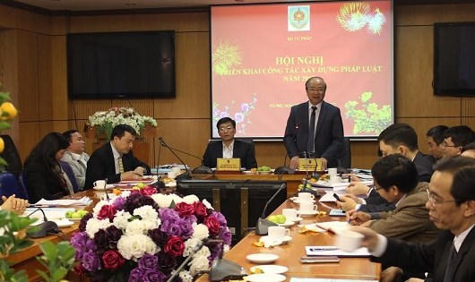 Các đơn vị thuộc Bộ Tư pháp triển khai công tác năm 2017