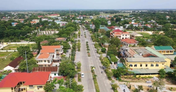 Huyện Quảng Điền đạt chuẩn nông thôn mới