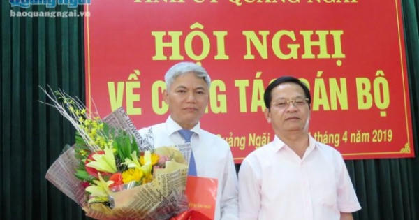 Bổ nhiệm Trưởng Ban tuyên giáo Tỉnh ủy Quảng Ngãi kiêm Hiệu trưởng Trường Chính trị tỉnh Bổ nhiệm Trưởng Ban tuyên giáo Tỉnh ủy Quảng Ngãi kiêm Hiệu trưởng Trường Chính trị tỉnh