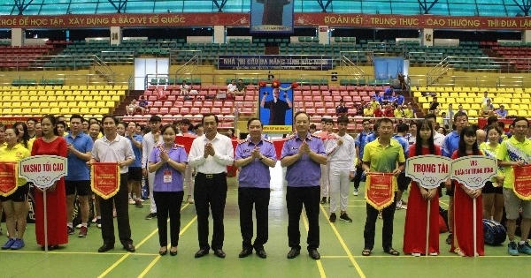 Gần 600 vận động viên tham dự giải thể thao ngành Kiểm sát – Cúp Báo bảo vệ pháp luật