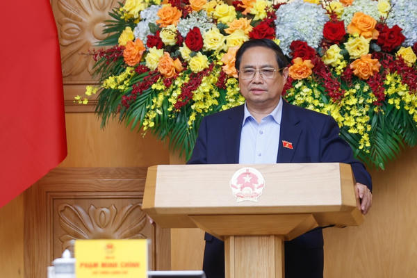 Thủ tướng Phạm Minh Chính: "Đổi mới sáng tạo phát triển kinh tế tư nhân là không có giới hạn" Thủ tướng Phạm Minh Chính: "Đổi mới sáng tạo phát triển kinh tế tư nhân là không có giới hạn"