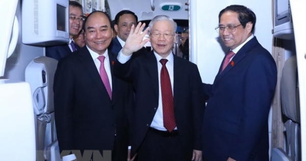 Tổng Bí thư Nguyễn Phú Trọng kết thúc tốt đẹp chuyến thăm chính thức nước Cộng hòa Nhân dân Trung Hoa