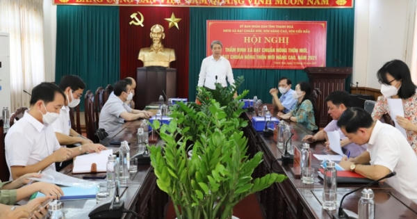 Thanh Hóa: Thẩm định xem xét, công nhận xã đạt chuẩn nông thôn mới, nông thôn mới nâng cao đợt 3