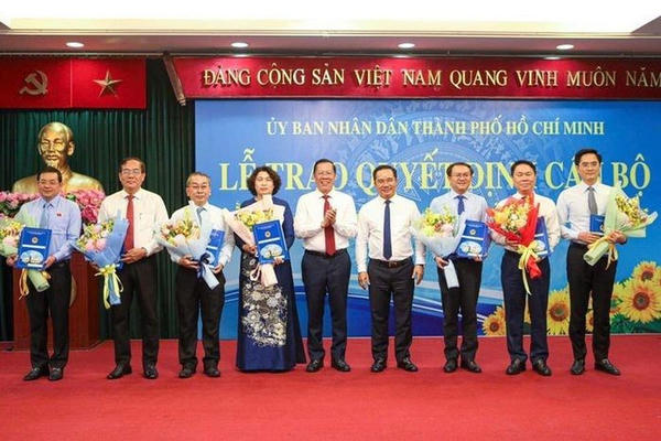 TP HCM bổ nhiệm hàng loạt lãnh đạo các sở, ngành trong quá trình sáp nhập và tinh gọn bộ máy