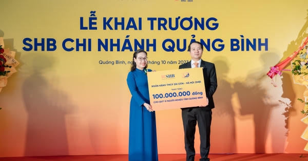 Tăng cường phát triển mạng lưới, SHB khai trương chi nhánh tại Quảng Bình Tăng cường phát triển mạng lưới, SHB khai trương chi nhánh tại Quảng Bình