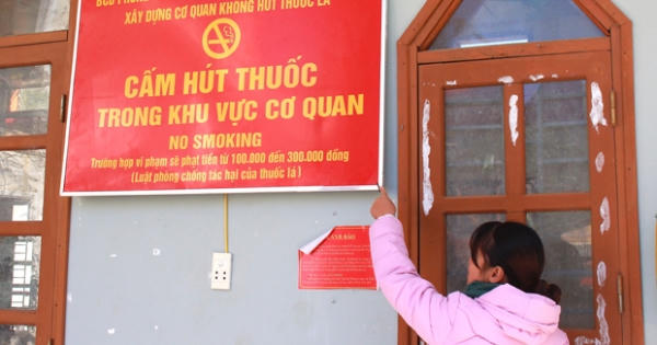 Hướng dẫn thực hiện quy định địa điểm cấm hút thuốc lá