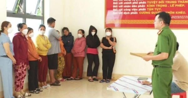 Đắk Lắk: Bắt quả tang 10 tụ điểm ghi số đề
