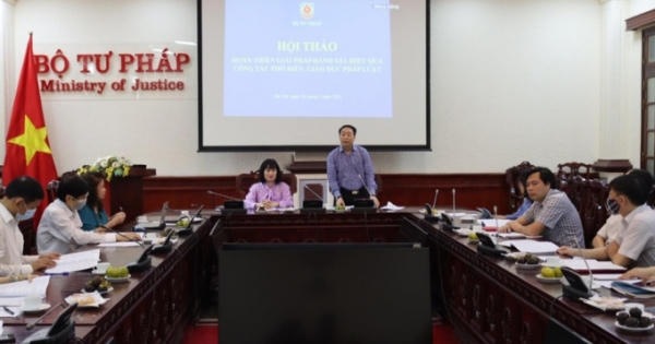 Tiếp tục hoàn thiện Đề án đổi mới hoạt động đánh giá hiệu quả công tác phổ biến, giáo dục pháp luật