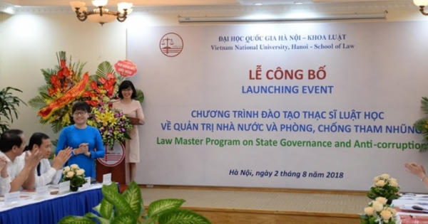 Đào tạo một thạc sĩ phòng chống tham nhũng chỉ hết hơn 20 triệu đồng