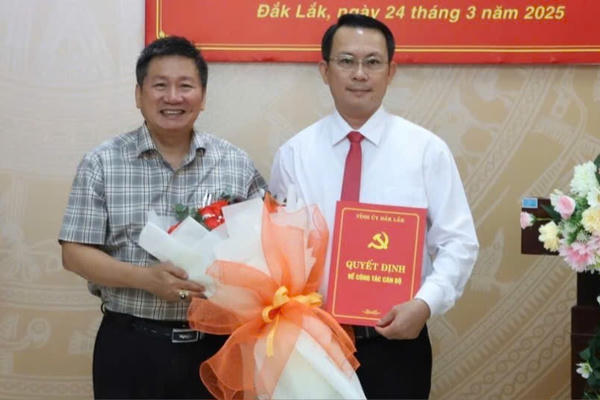 Ông Đặng Kim Hùng được Ban Bí thư chuẩn y chức vụ Phó Chủ nhiệm UBKT Tỉnh ủy Đắk Lắk