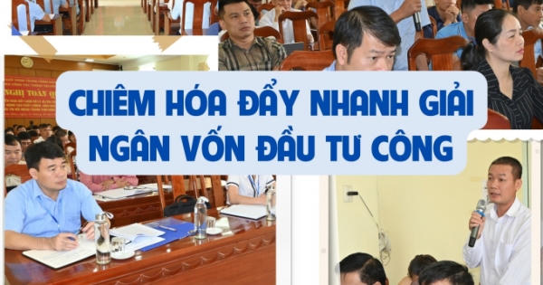 “Chìa khóa” đẩy nhanh giải ngân vốn đầu tư công ở Chiêm Hóa “Chìa khóa” đẩy nhanh giải ngân vốn đầu tư công ở Chiêm Hóa