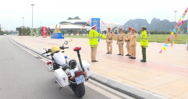 Quảng Ninh: Triển khai phương án đảm bảo an ninh, trật tự an toàn giao thông cho Đại hội Thể thao toàn quốc Quảng Ninh: Triển khai phương án đảm bảo an ninh, trật tự an toàn giao thông cho Đại hội Thể thao toàn quốc