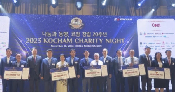 Đồng Nai tiếp nhận hàng tỷ đồng trong Đêm từ thiện Kocham năm 2023
