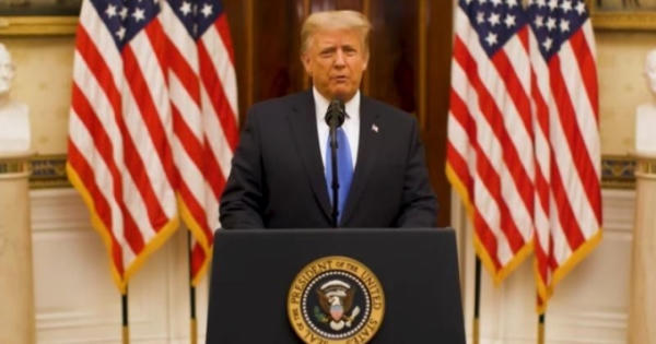 Ông Trump nói gì trong bài diễn văn cuối cùng?