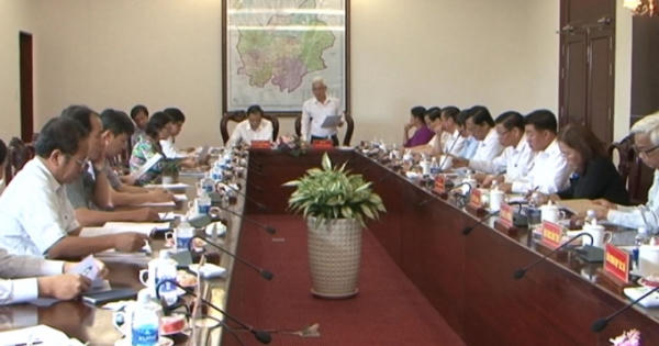 Bộ trưởng Nông nghiệp và Phát triển Nông thôn thăm và làm việc tại Bình Phước