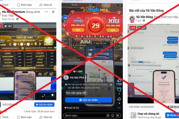 Người dân cần cảnh giác với các thủ đoạn lừa đảo “Boss kéo” đánh bạc trực tuyến Người dân cần cảnh giác với các thủ đoạn lừa đảo “Boss kéo” đánh bạc trực tuyến