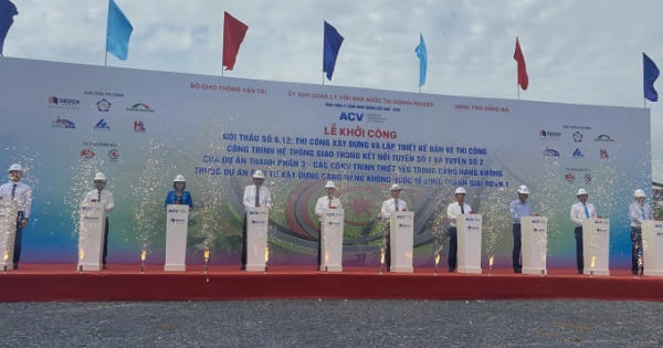 Khởi công 2 tuyến đường kết nối sân bay Long Thành Khởi công 2 tuyến đường kết nối sân bay Long Thành