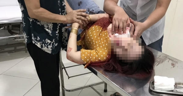 Kẻ chém nhiều nhát vào cổ người phụ nữ ở Bình Dương đã ra đầu thú