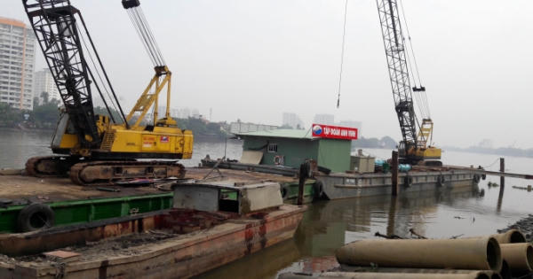 TP HCM: Người dân kỳ vọng vào dự án chống sạt lở bán đảo Thanh Đa sớm hoàn thành