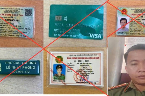 Bắt đối tượng giả danh "Đại tá, Phó Cục trưởng Cục An ninh điều tra Bộ Công an”