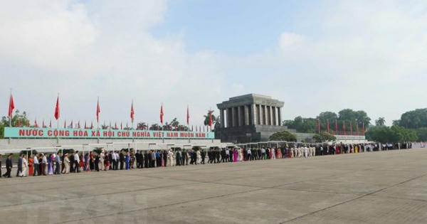 Hơn 38.600 lượt người vào lăng viếng Bác dịp kỷ niệm Quốc khánh 2/9