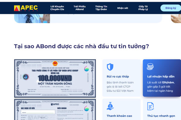 Hoạt động phát hành trái phiếu của Apec Group ra sao sau lần xử phạt hành chính của UBCK Nhà nước?
