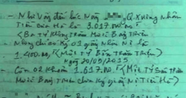 Thanh Hóa: Lộ diện giấy vay nợ 1,4 tỉ đồng của doanh nhân bí ẩn Thanh Hóa: Lộ diện giấy vay nợ 1,4 tỉ đồng của doanh nhân bí ẩn