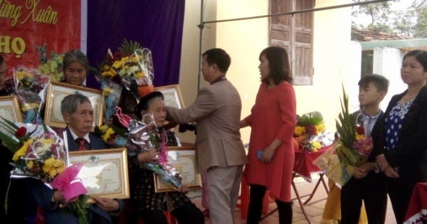Thanh Hóa: Không khí mừng thọ rộn ràng khắp các thôn xã ở Hậu Lộc